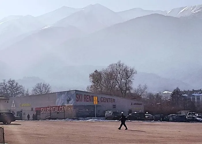 Front Door To The Gondola And Town Centre Bansko